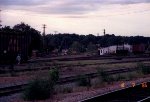 Seaboard System train switching the yard